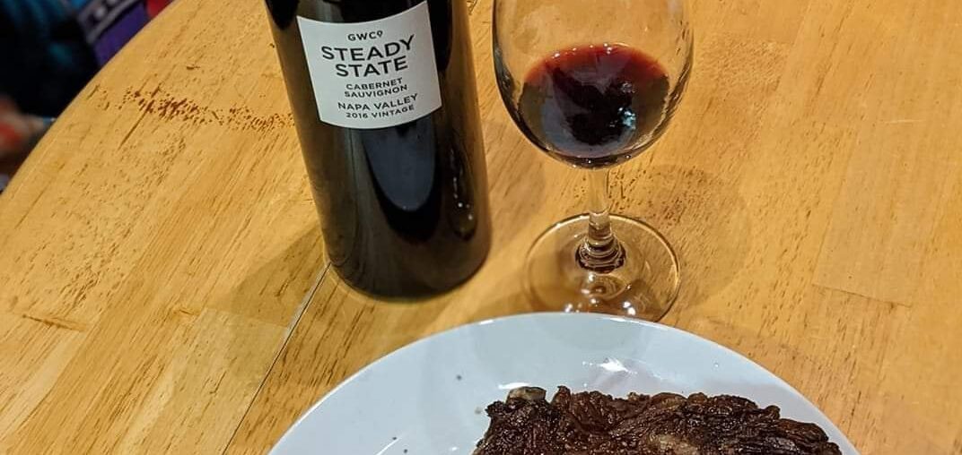 Steady State and a steak 🥩