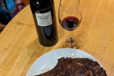 Steady State and a steak 🥩