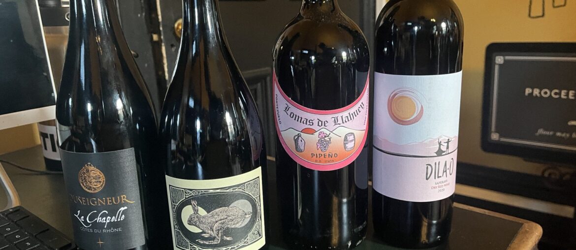 Bottles from the last pop up. That Lambrusco was 🔥🔥🔥