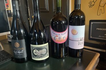 Bottles from the last pop up. That Lambrusco was 🔥🔥🔥