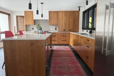 My new midcentury inspired kitchen