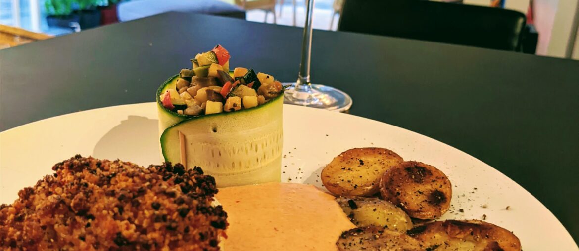 Cabillaud et crumble de chorizo