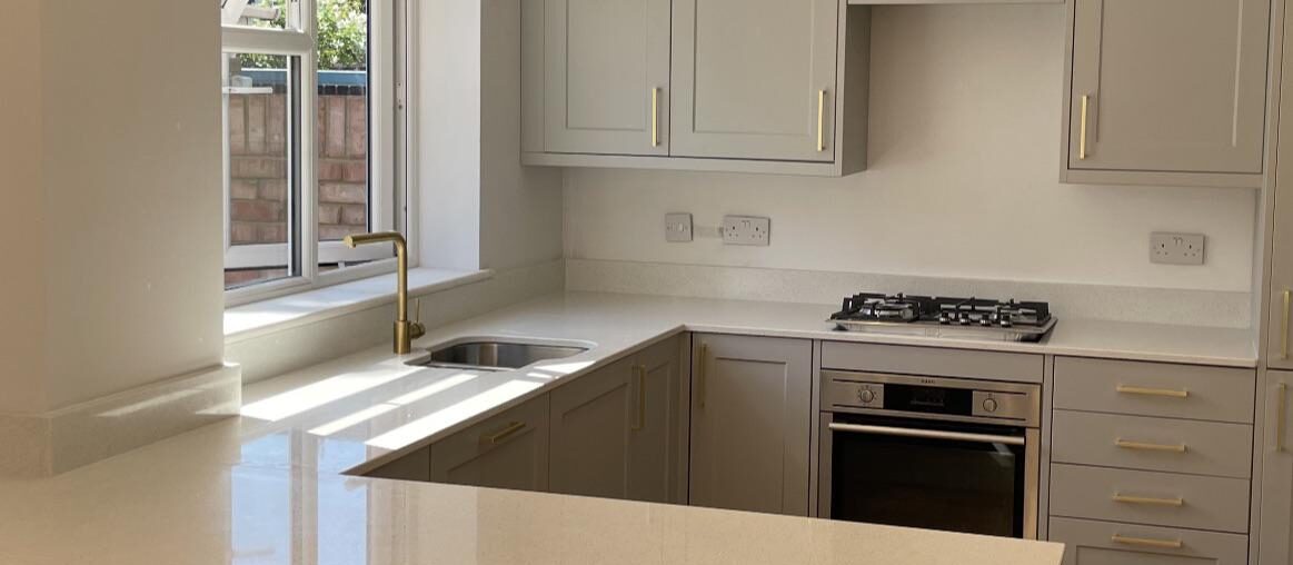 Just finishing up after fitting a kitchen in our new extension. We were thinking white metro tiles behind the hob. What do you think?