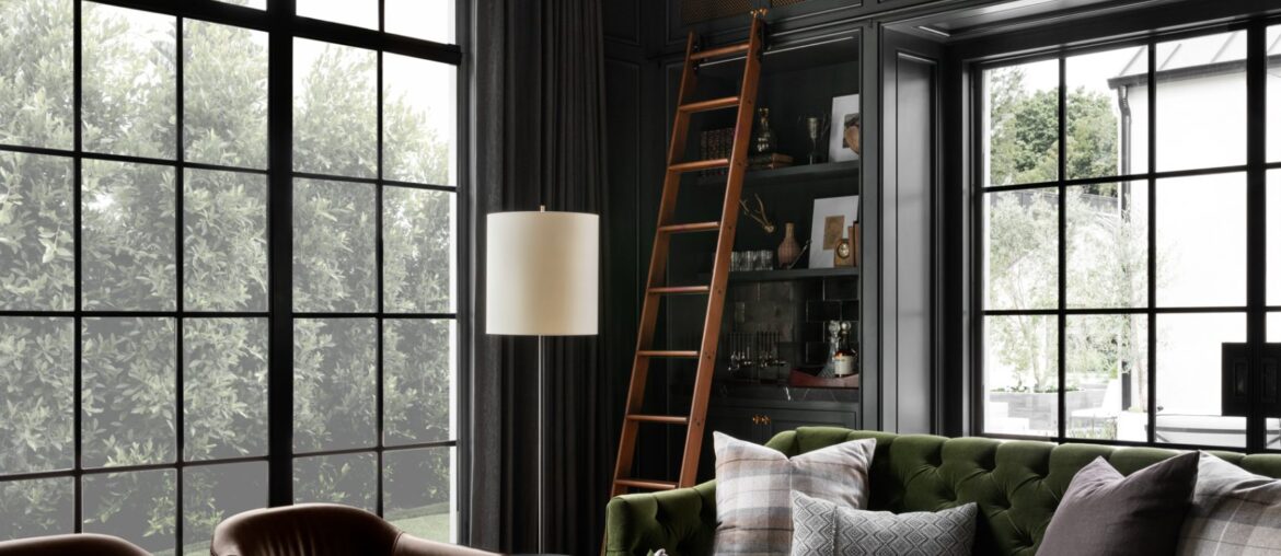 Sophisticated Wine Room in California designed by Studio McGee [1707x2560]