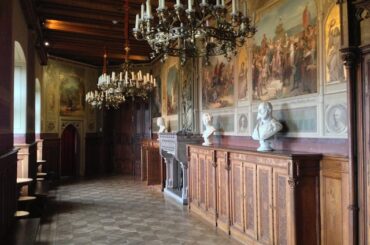 A Hall at Castle Hohenzollern near Sigmaringen, Germany [640x480]