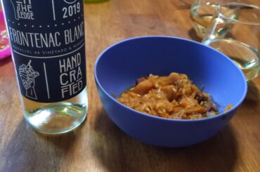 Needed a pairing with Bigos, Frontenac Blanc