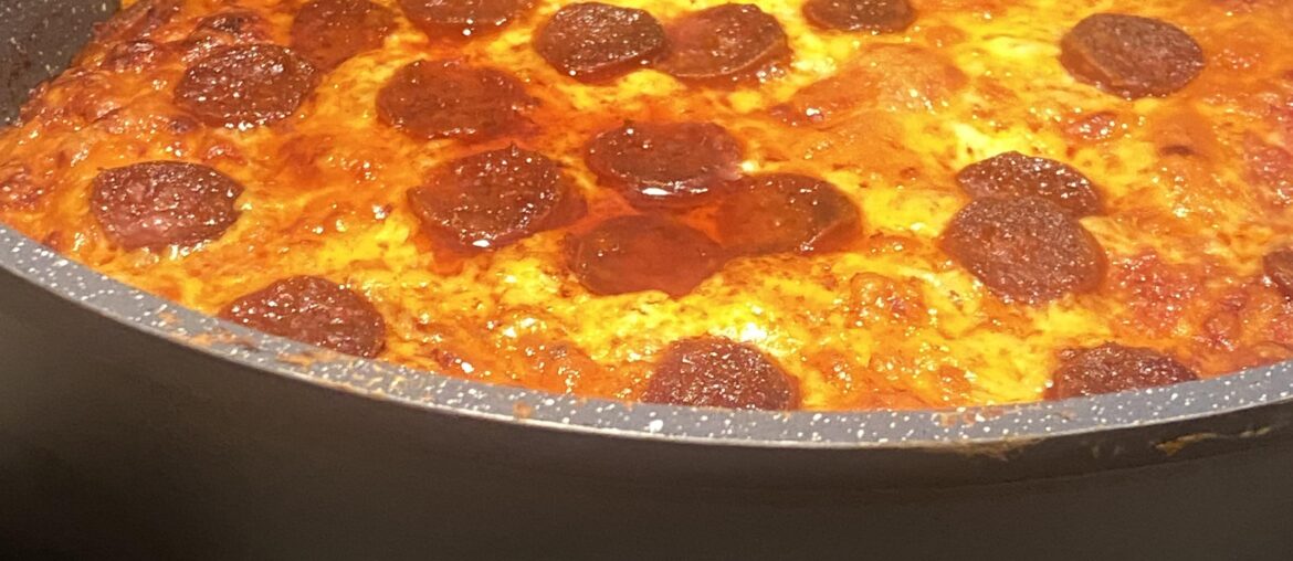 La fameuse pizza à la poêle