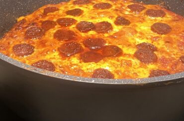 La fameuse pizza à la poêle