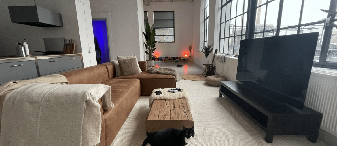 I bought an industrial loft in an old Philips factory! [2096 × 1554]