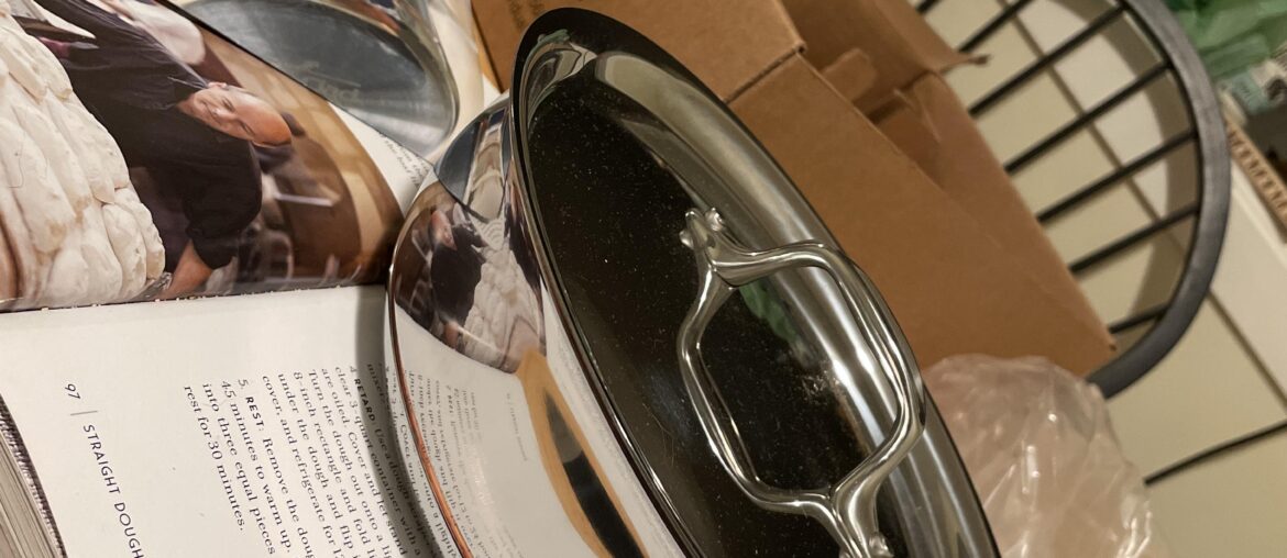 Finally completed my Allclad collection with a copper core saucier!