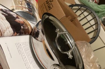 Finally completed my Allclad collection with a copper core saucier!