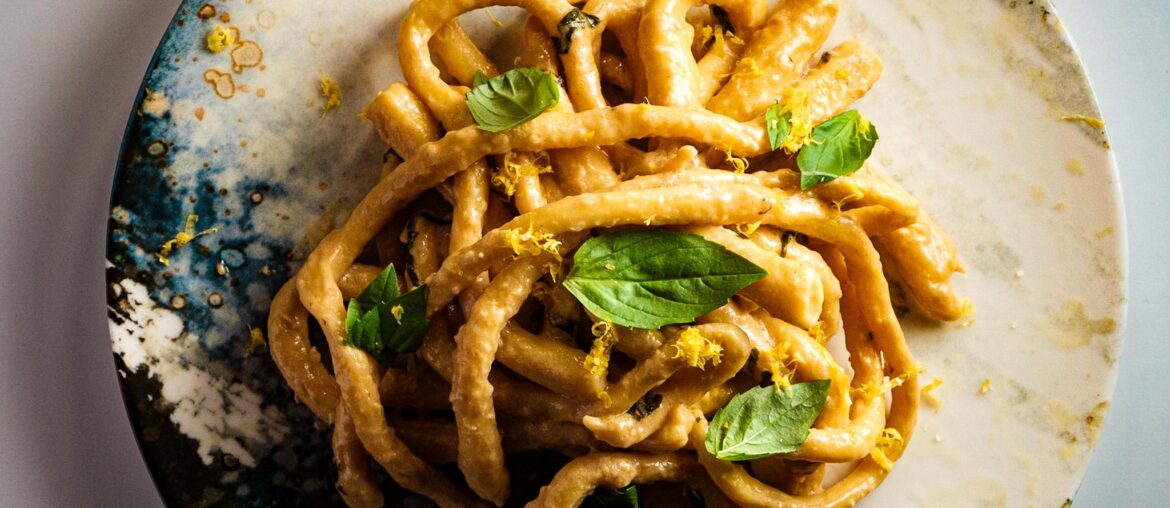 Pici à la sauce miso & citron 🍋