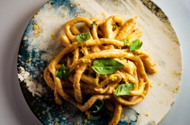 Pici à la sauce miso & citron 🍋