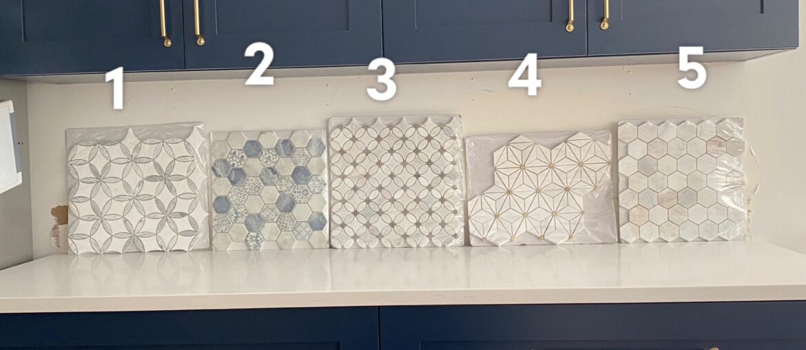 Help Me Pick a Backsplash