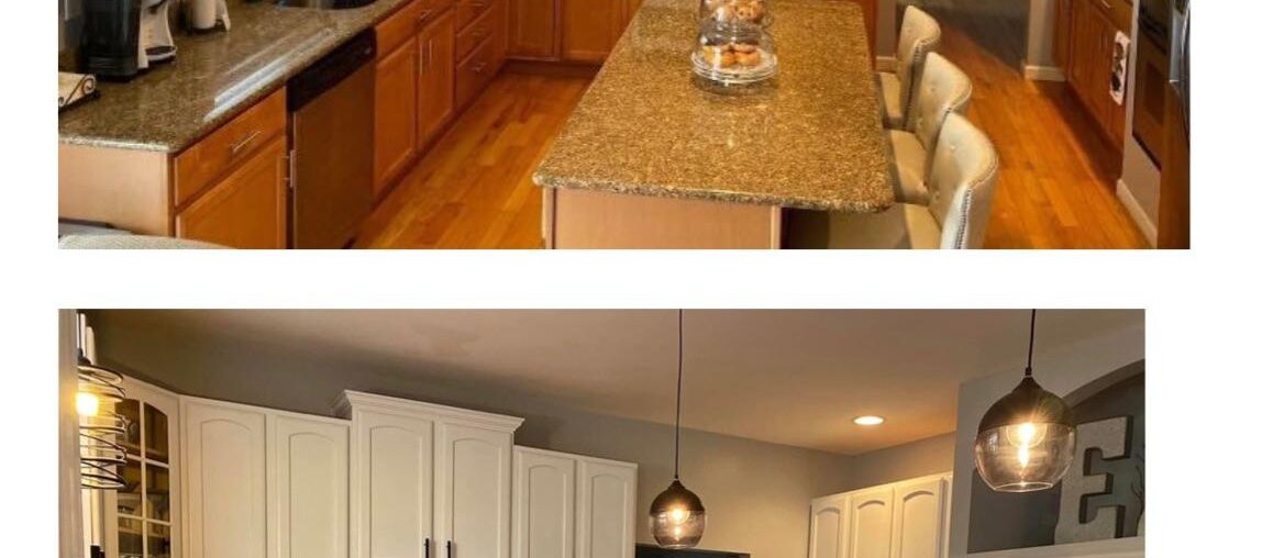 It’s amazing what a little paint can do 😍 Pretty proud of this one 😊