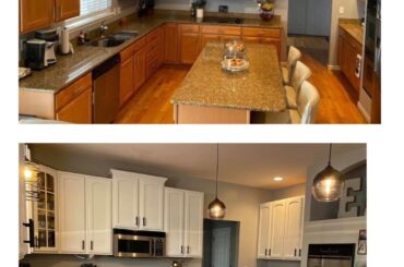 It’s amazing what a little paint can do 😍 Pretty proud of this one 😊