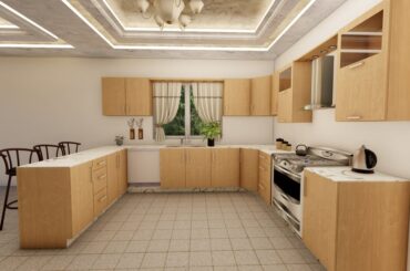 I made this kitchen design , any advices or things that I should take into consideration before sending it to the carpenter to make it , Please help , I'll be quite thankful for any advice ?