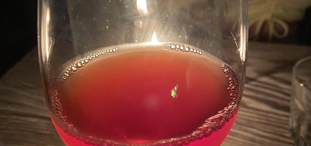 Bloomer Creel Vineyard - Half Moon Rose 2021 (Finger Lakes) — Tried this gem of a wine at Apteka in Pittsburgh PA and left with a full bottle. If you love a ruby red, dry yet juicy and a light body, this is a W. Straight up juice. I asked if she had any naturals and she says “we only carry naturals”