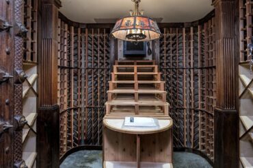 This wine cellar in a house in Little Rock, AR [2000X1282]