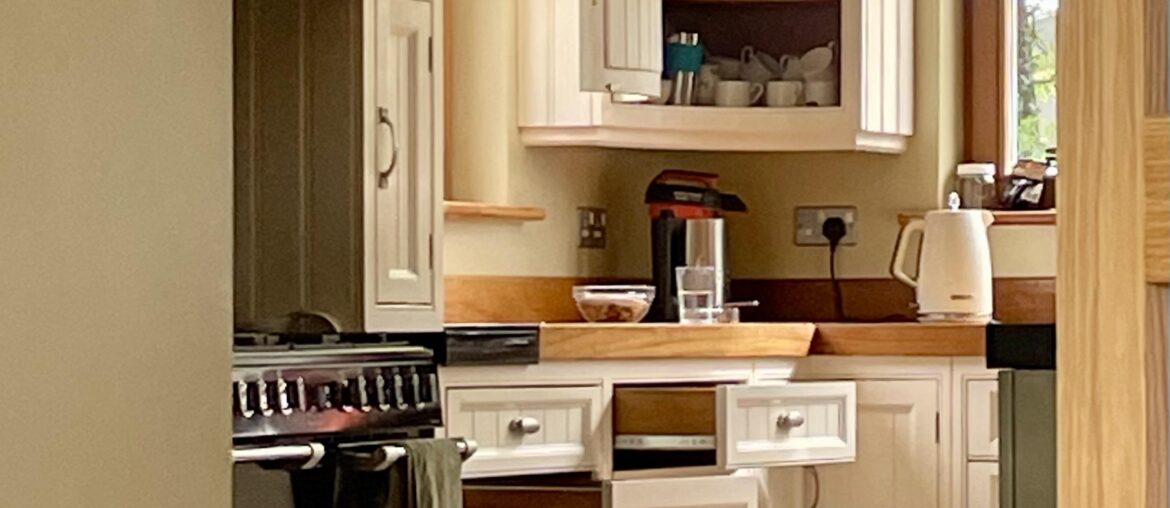 My kitchen is always busy and working.