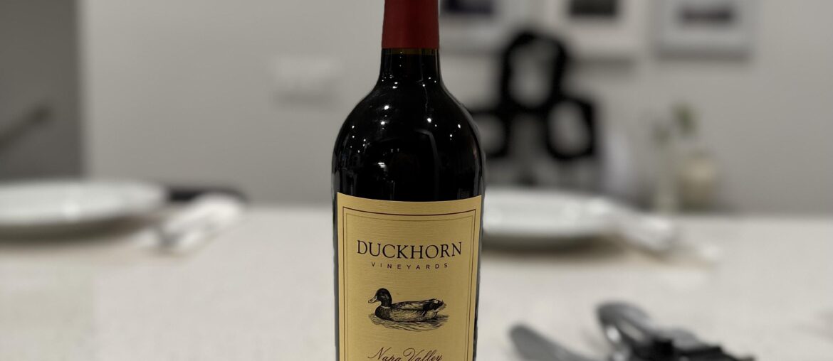 Excited for this Merlot from Duckhorn!!
