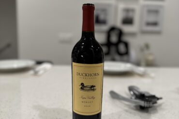 Excited for this Merlot from Duckhorn!!