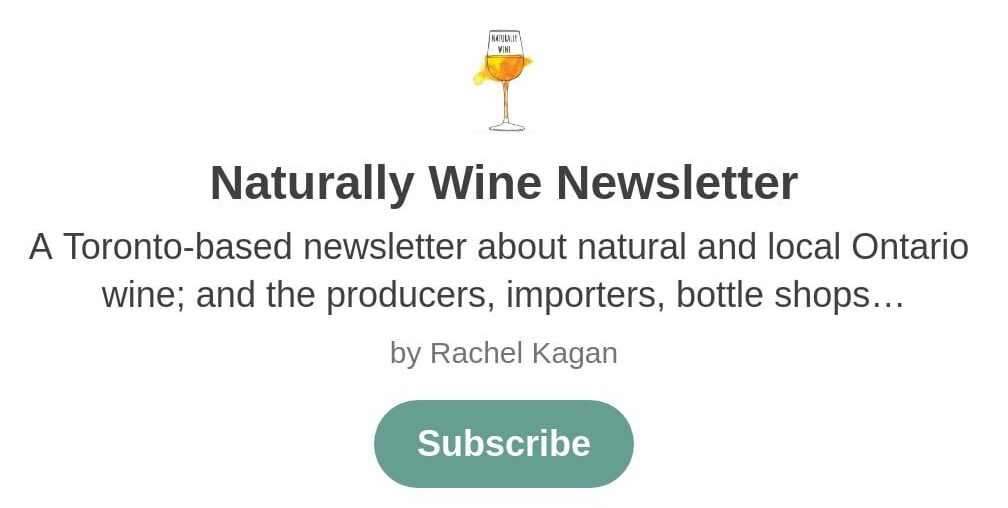 Natural Wine Newsletter