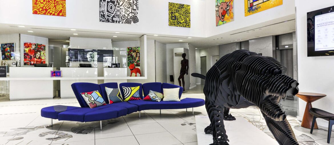 Lobby of the Hôtel Pullman in Toulouse France [2048x1536]