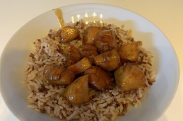 Poulet mariné sauce soja