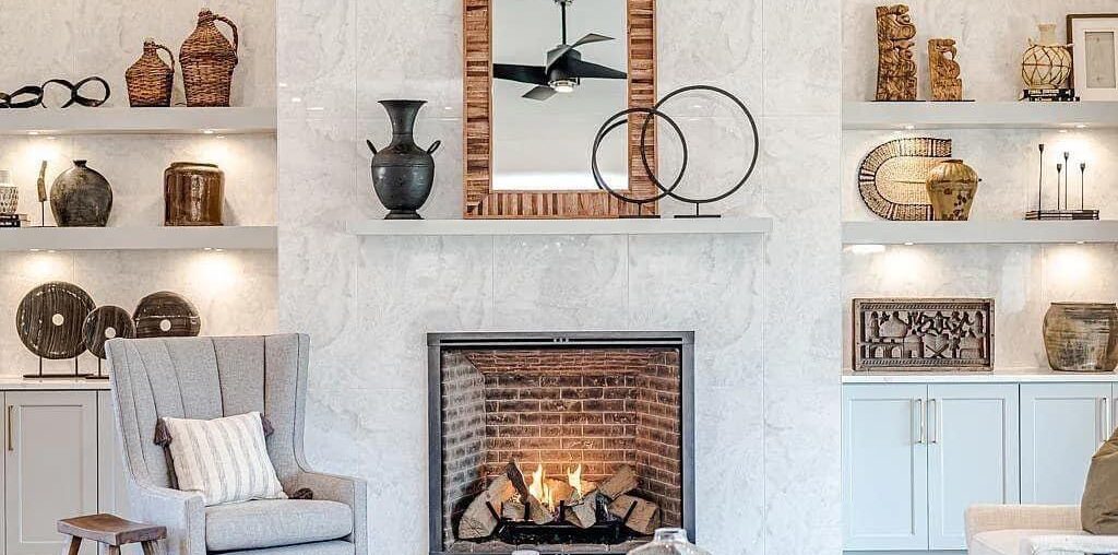 Accent Wall In The Living Room [1024 x 681]