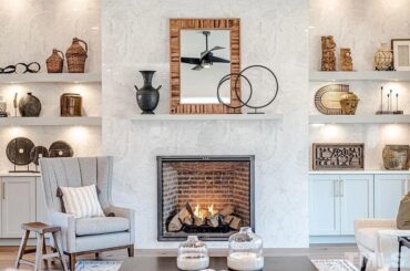 Accent Wall In The Living Room [1024 x 681]