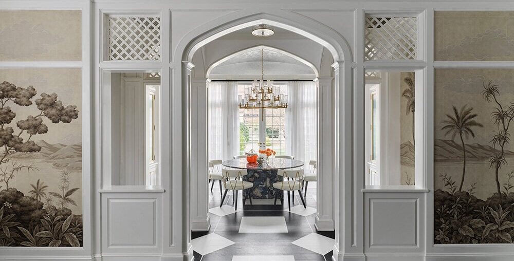 Entryway by Michelle Gerson - Old Westbury, Long Island, NY [1000 x 723]