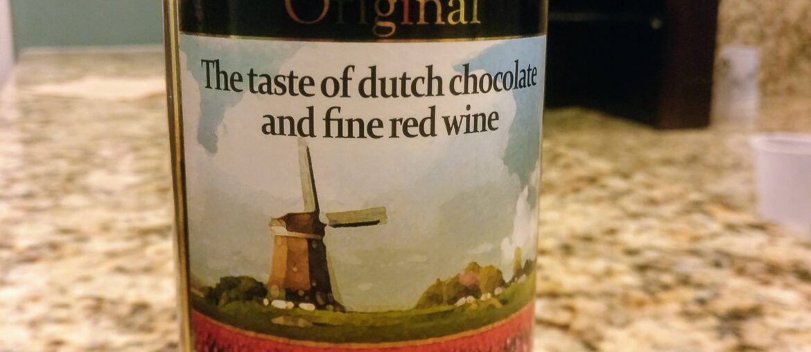 ChocoVine Original • The taste of fine ditch chocolate and red wine • 14% ABV • Holland • RIYL Bailey's
