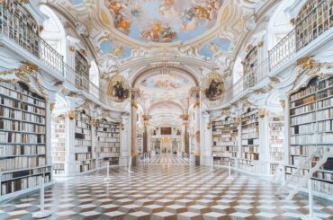 Admont Abbey Library, Austria [1920x1217]