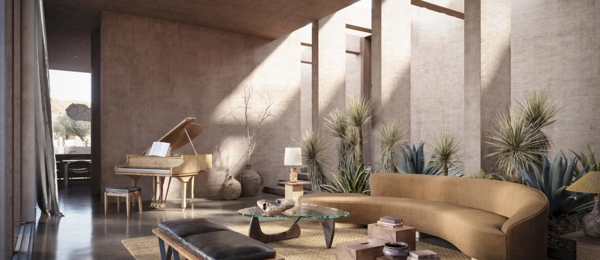 Villa Chams in Baalbek, Lebanon, designed by Carl Gerges Architects [1582x989]