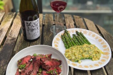 Enjoying Julie Balagny wines