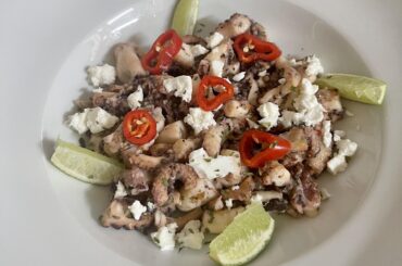 Salade de poulpe à la Grecque