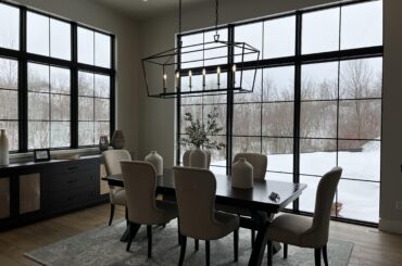 Contemporary Dining Room With Lots of Natural Light in Green Bay, WI [4032x3024] [OC]