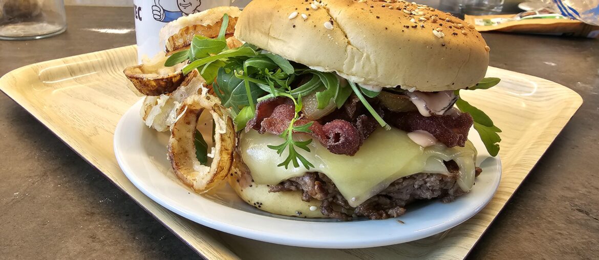 Burger façon Japonaise.