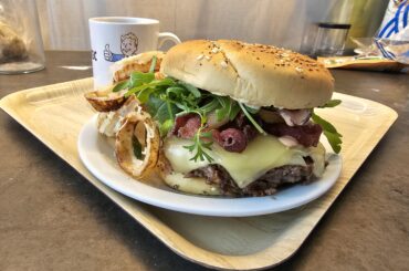 Burger façon Japonaise.