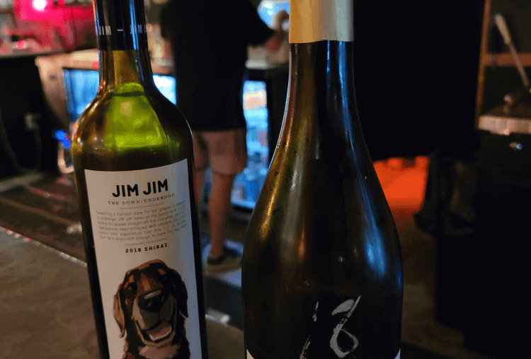 Red and White on a warm Friday evening