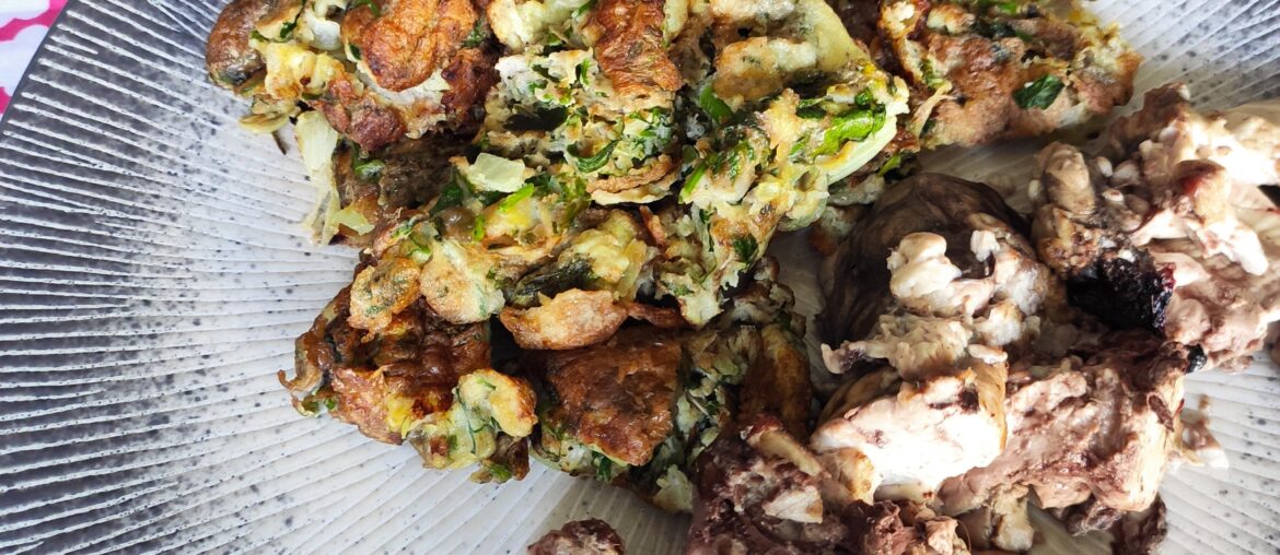 cervelle de mouton et omelette à la fenouil, pas forcément au goût de tous