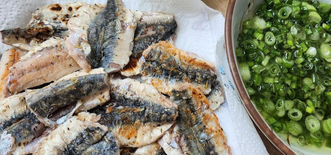 Les premières sardines grillées de la saison 🐟🐟🐟 Servies à la vietnamienne.