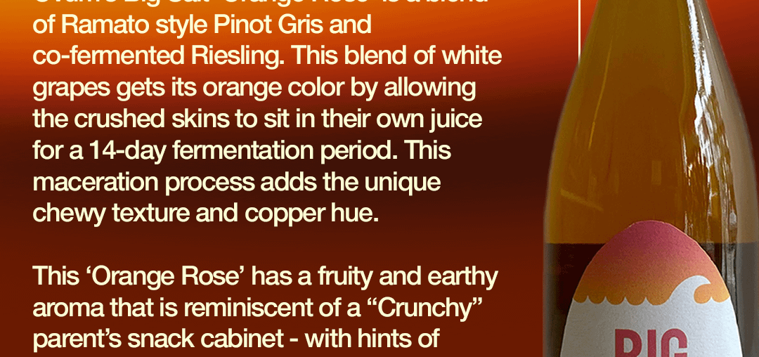 Ovum - Big Salt "Orange Rosé" '21