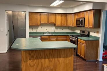 My kitchen reno before/after