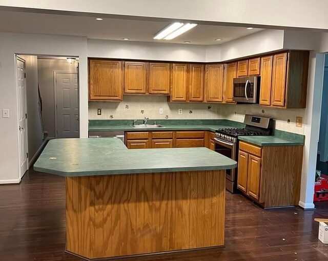 My kitchen reno before/after