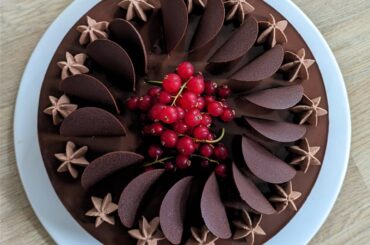 Entremet chocolat noisette