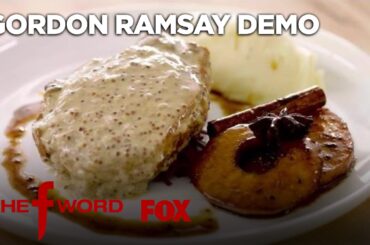 Gordon Ramsay's Pan Seared Pork Chop: Extended Version | Season 1 Ep. 2 | THE F WORD