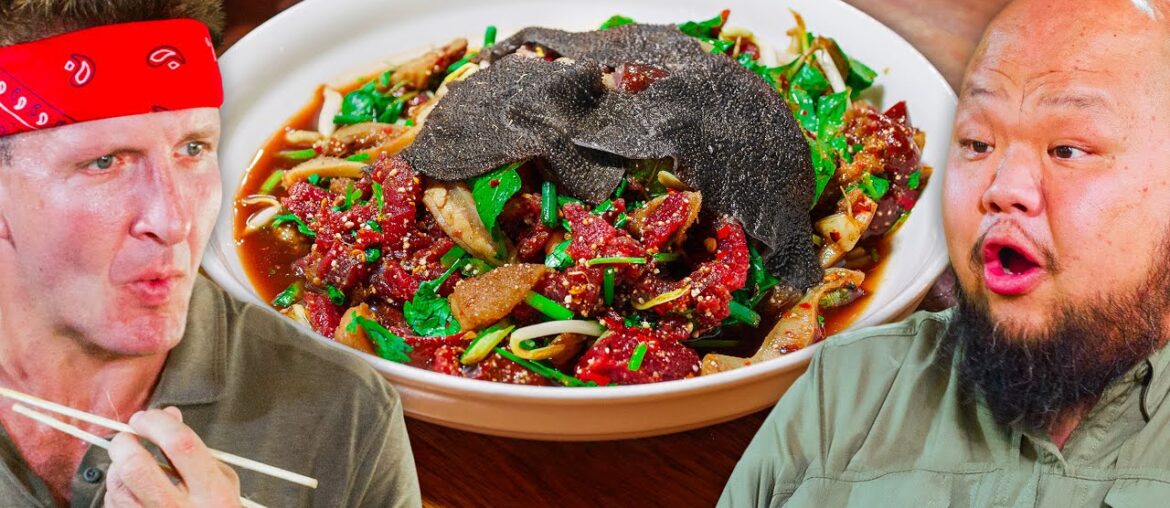 Raw Bitter Bile Salad!! Laos EXTREME Street Food!! Raw Bitter Bile Salad!! Laos EXTREME Street Food!!