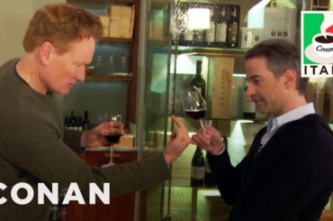 Conan & Jordan Schlansky's Italian Wine Tasting | CONAN on TBS